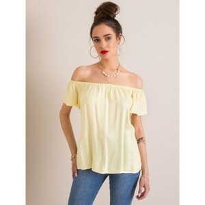 Yellow spanish blouse