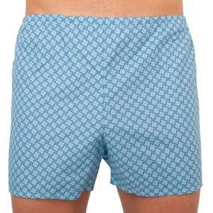 Classic men&#39;s shorts Foltýn with oversized squares