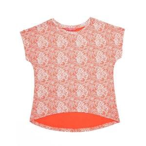 Coral blouse for a girl