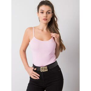 Women&#39;s light pink top