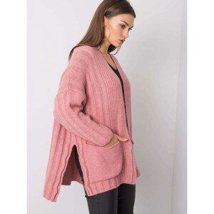 Dusty pink cardigan by Britney RUE PARIS