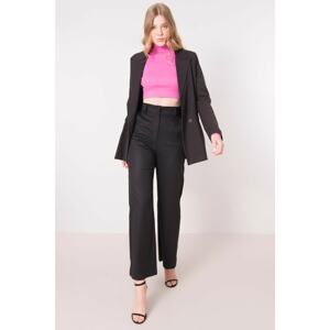 BSL black high waisted trousers