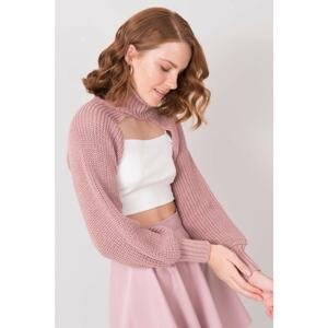 BSL Women´s Pink Turtleneck Sweater