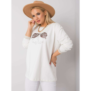 Ecru cotton blouse