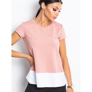 Dirty pink sports TOMMY LIFE t-shirt