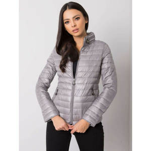 Women´s gray quilted jacket