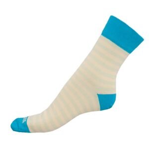 Socks Infantia Classicline light blue-yellow stripes