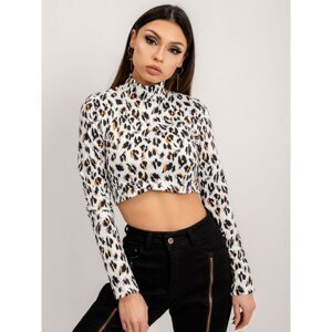 Blouse with spots BSL ecru