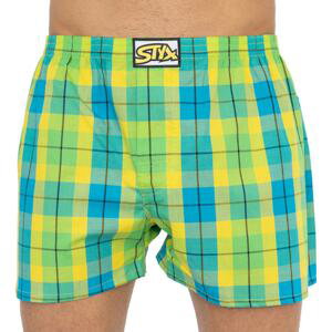 Men&#39;s shorts Styx classic rubber oversize multicolored (E813)
