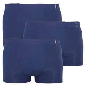 3PACK men&#39;s boxers Stillo dark blue (STP-0090909)