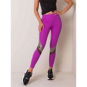 FOR FITNESS Purple sports leggings