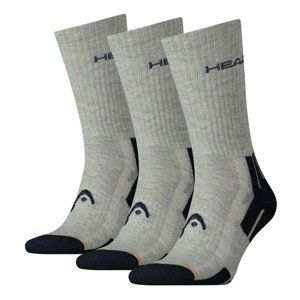 3PACK socks HEAD gray (741020001 650)