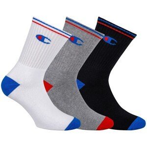 3PACK socks Champion multicolored (Y0829)