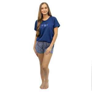 Women&#39;s pajamas Gina dark blue (19106)