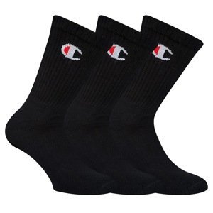 3PACK socks Champion black (Y08QG)