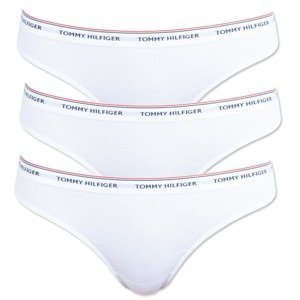 3PACK women&#39;s thong Tommy Hilfiger white (UW0UW00048 100)