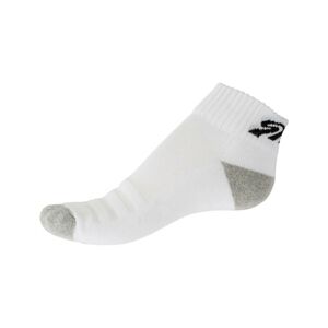 Styx fit white socks with black inscription (H235)