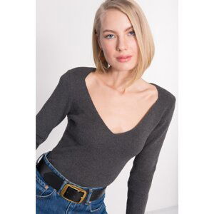 BSL Graphite cotton sweater