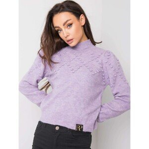 RUE PARIS Ladies´ purple sweater