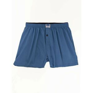 Blue men's boxer shorts