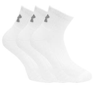 3PACK socks Under Armor white (1346770 100)