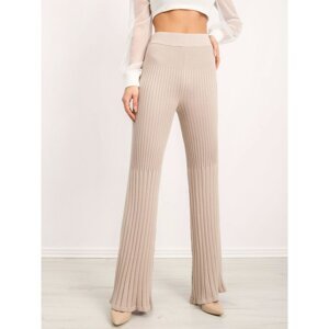 Knitted pants BSL beige
