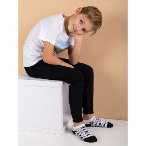 Black thermoactive boys' pants