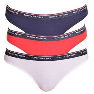 3PACK women&#39;s thong Tommy Hilfiger multicolor (UW0UW00048 012)