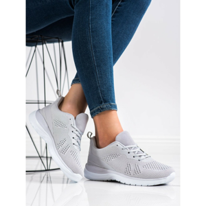 BONA LIGHT GREY SNEAKERS