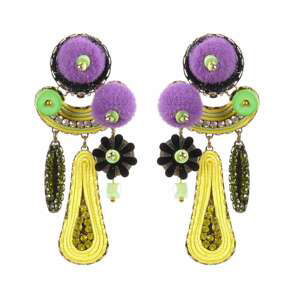 Tatami Woman's Clip Earrings E-Wo010Y