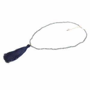 Tatami Woman's Necklace Tb-M5850-2S Navy Blue