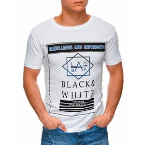 Edoti Men's printed t-shirt S1406