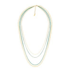 Tatami Woman's Necklace Yln-16015T Turquoise