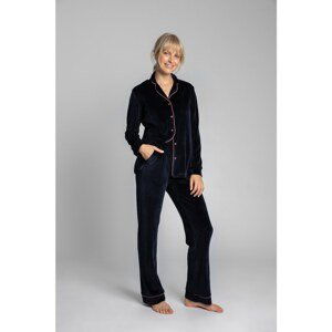 LaLupa Woman's Trousers LA008 Navy Blue