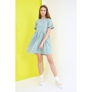 Trendyol Mint Striped Dress