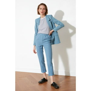 Trendyol Blue High Waist Pants