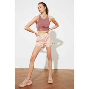 Trendyol Rose Dry Parachute Fabric Sports Shorts