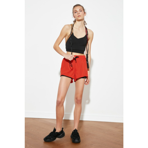 Trendyol Orange Sports Knitted Shorts & Bermuda