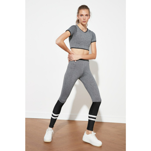 Trendyol Multicolored Line Detailed Sports Bottom-Top Team