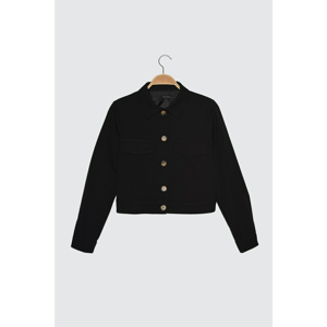 Trendyol Black Double Pocket Jacket