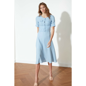 Trendyol Blue Belt Dress