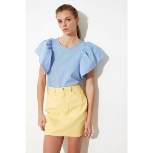 Trendyol Blue Arms Flywhe perk Blouse