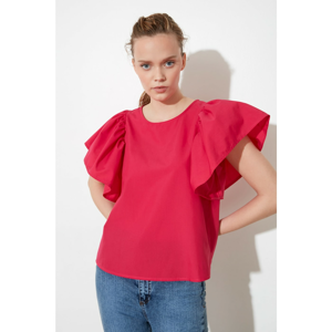 Trendyol Blouse with Foush Arms Flywhe face