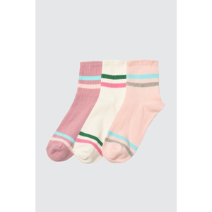 Trendyol 3 Multicolor knitted socks