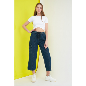 Trendyol High Waist Culotte Jeans