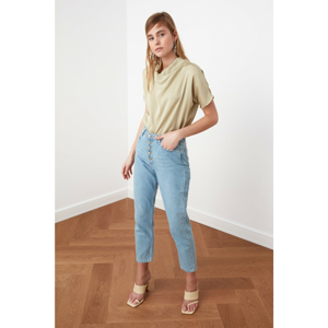 Trendyol Mint Basic Blouse