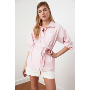 Trendyol Pink Pocket Detail Shirt
