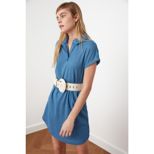 Trendyol Blue Knitted Dress