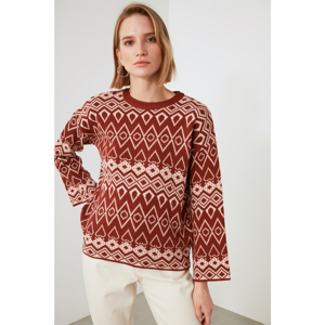 Trendyol Tile Jacchari knitwear sweater