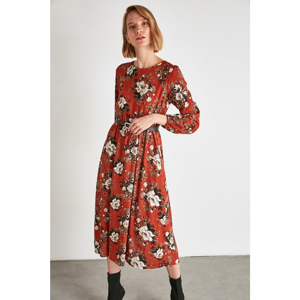 Trendyol Multicolored Floral Patterned Dress